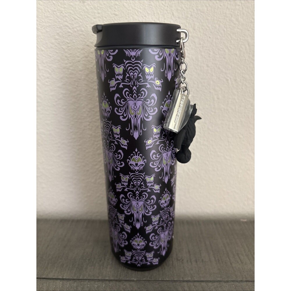 Disney Parks 2026 Haunted Mansion Starbucks Stainless Steel Travel Tumbler NEW